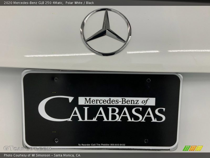 Polar White / Black 2020 Mercedes-Benz GLB 250 4Matic