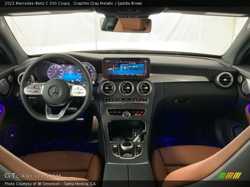  2023 C 300 Coupe Saddle Brown Interior