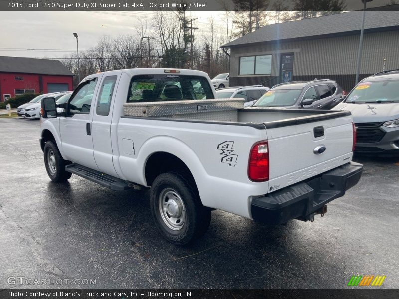 Oxford White / Steel 2015 Ford F250 Super Duty XL Super Cab 4x4