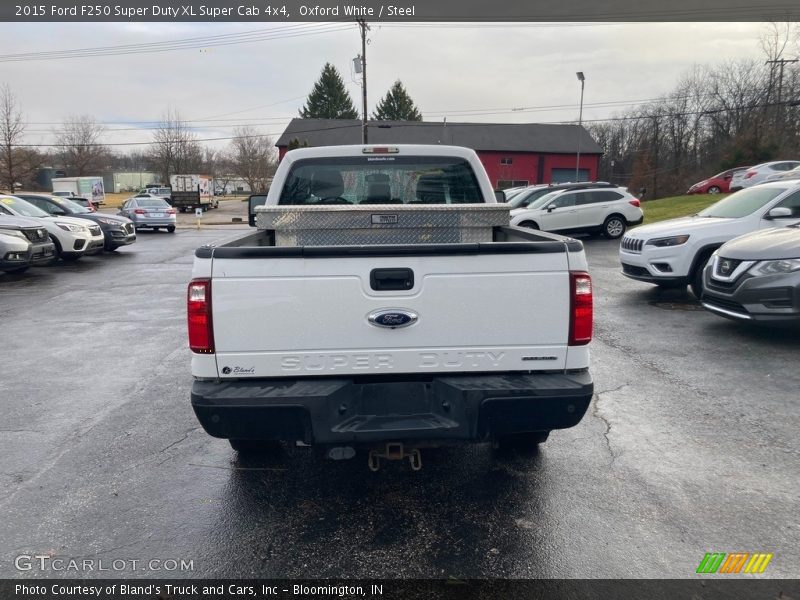 Oxford White / Steel 2015 Ford F250 Super Duty XL Super Cab 4x4