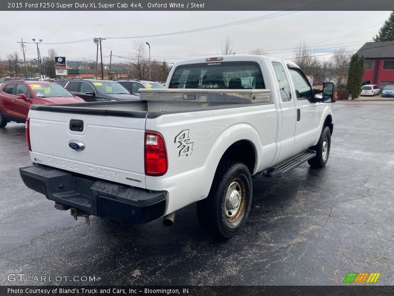 Oxford White / Steel 2015 Ford F250 Super Duty XL Super Cab 4x4