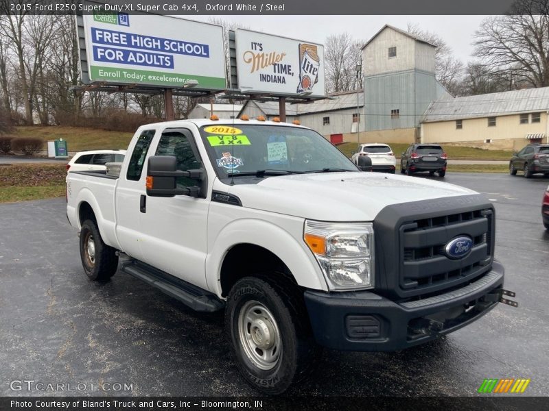 Oxford White / Steel 2015 Ford F250 Super Duty XL Super Cab 4x4