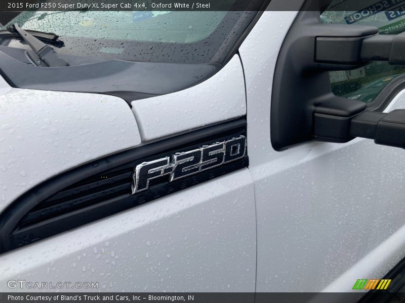 Oxford White / Steel 2015 Ford F250 Super Duty XL Super Cab 4x4