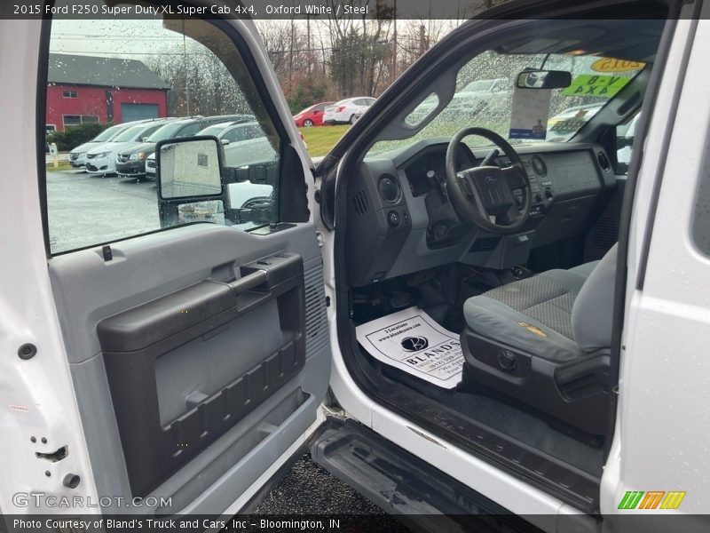 Oxford White / Steel 2015 Ford F250 Super Duty XL Super Cab 4x4