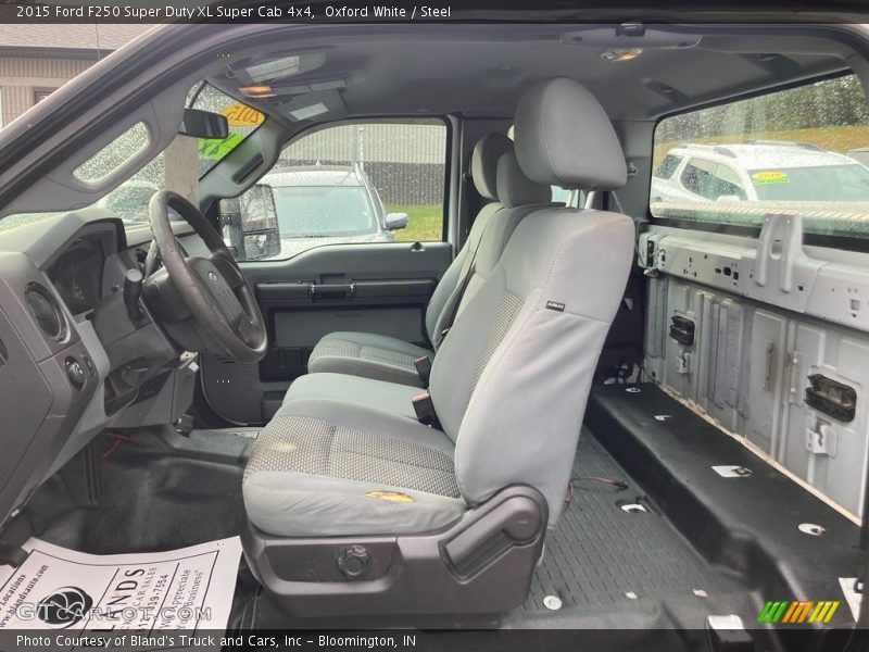 Oxford White / Steel 2015 Ford F250 Super Duty XL Super Cab 4x4