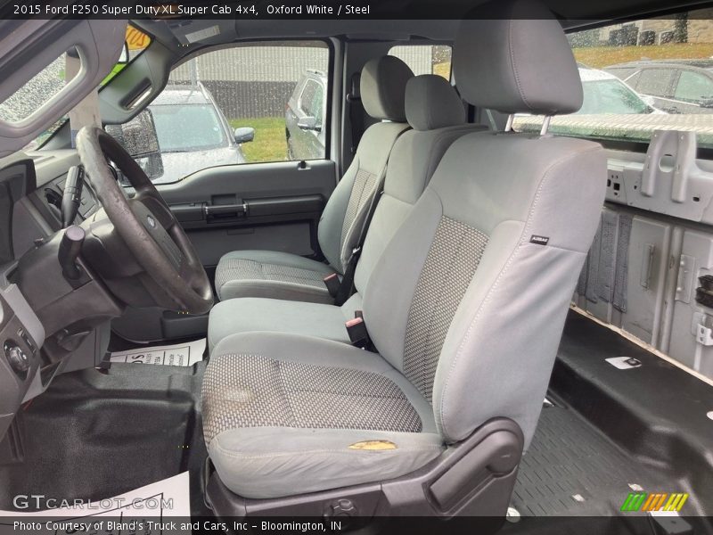 Oxford White / Steel 2015 Ford F250 Super Duty XL Super Cab 4x4
