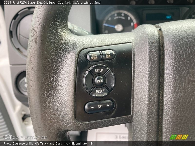 Oxford White / Steel 2015 Ford F250 Super Duty XL Super Cab 4x4