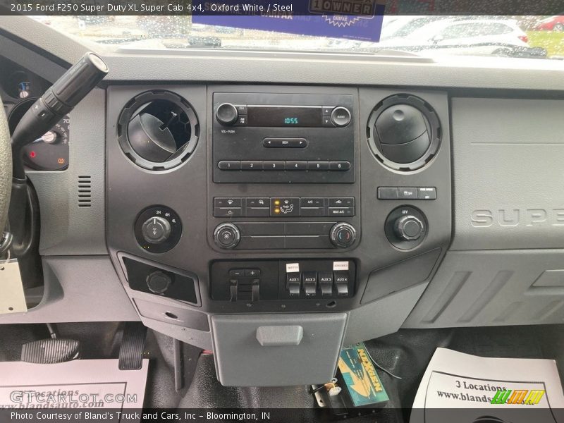 Oxford White / Steel 2015 Ford F250 Super Duty XL Super Cab 4x4