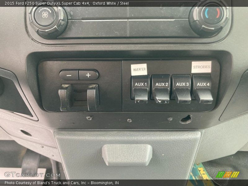 Oxford White / Steel 2015 Ford F250 Super Duty XL Super Cab 4x4