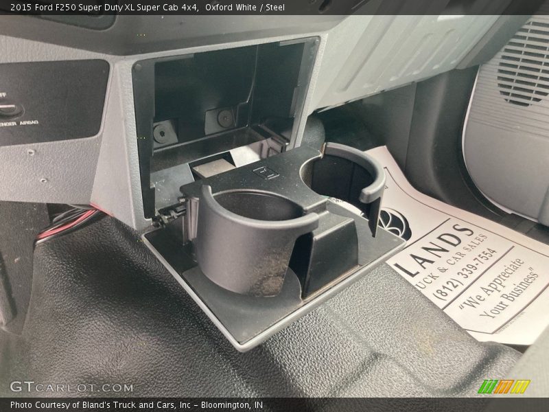 Oxford White / Steel 2015 Ford F250 Super Duty XL Super Cab 4x4