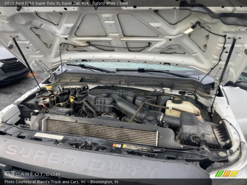 Oxford White / Steel 2015 Ford F250 Super Duty XL Super Cab 4x4