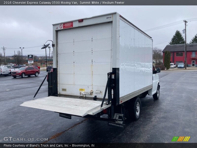  2016 Express Cutaway 3500 Moving Van Summit White