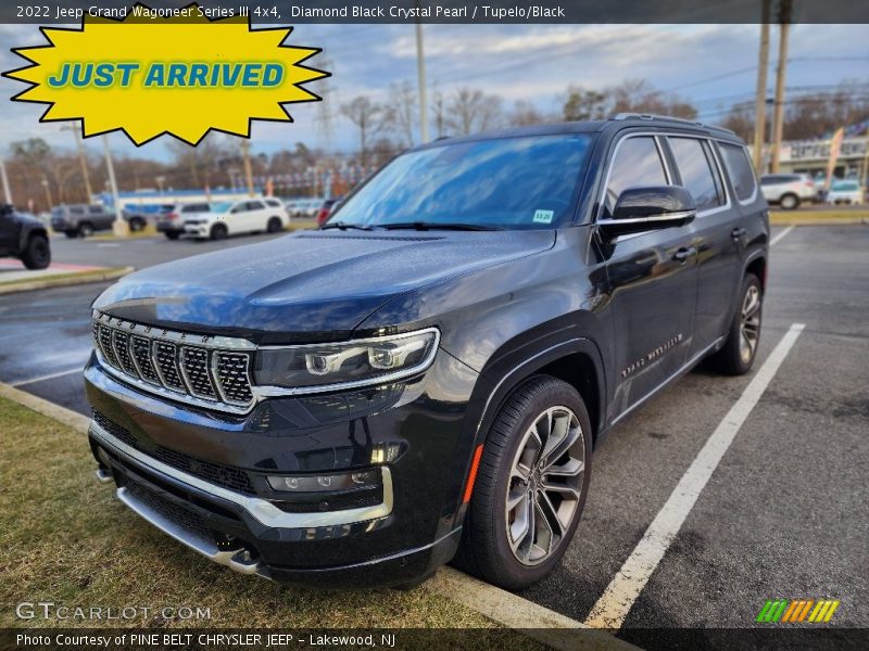 Diamond Black Crystal Pearl / Tupelo/Black 2022 Jeep Grand Wagoneer Series III 4x4