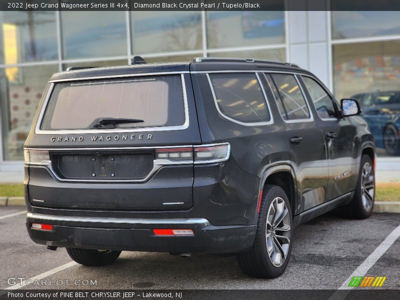 Diamond Black Crystal Pearl / Tupelo/Black 2022 Jeep Grand Wagoneer Series III 4x4