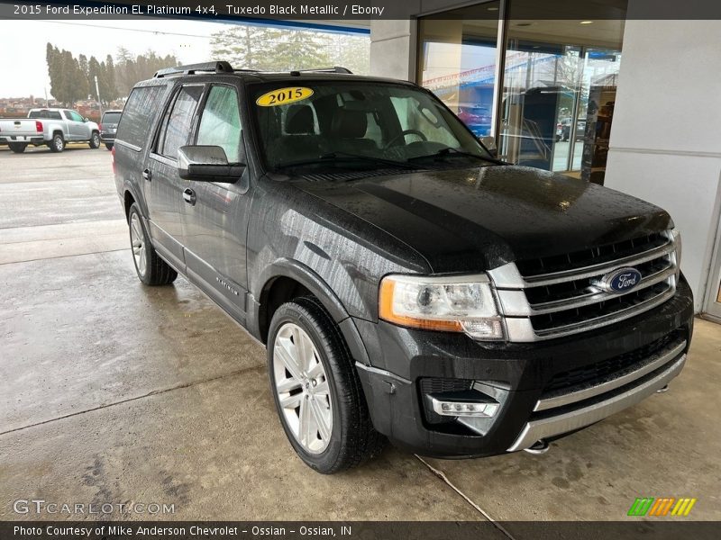 Tuxedo Black Metallic / Ebony 2015 Ford Expedition EL Platinum 4x4