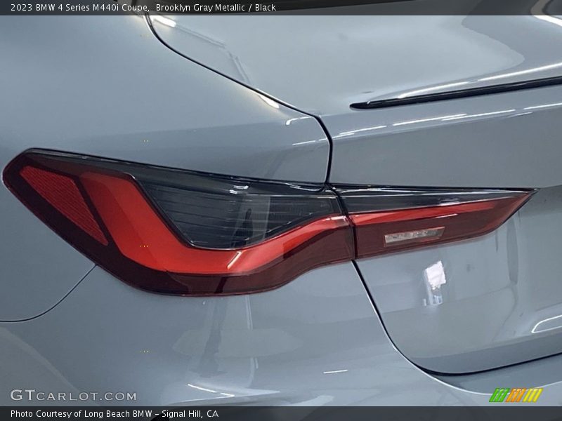 Brooklyn Gray Metallic / Black 2023 BMW 4 Series M440i Coupe