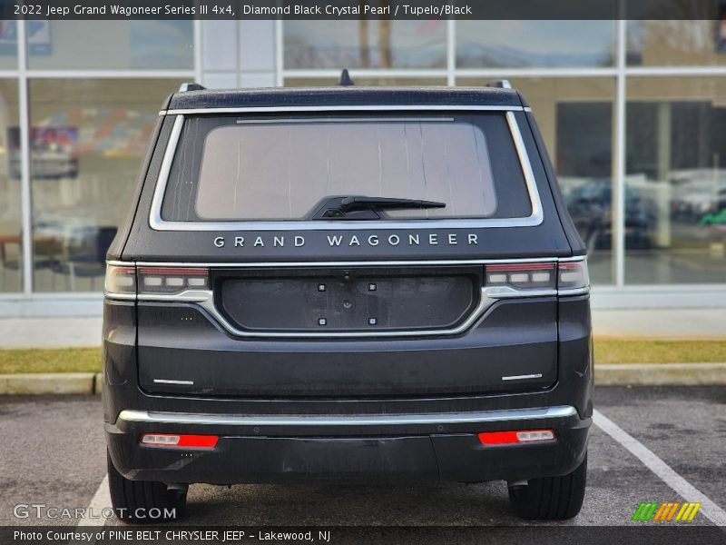 Diamond Black Crystal Pearl / Tupelo/Black 2022 Jeep Grand Wagoneer Series III 4x4