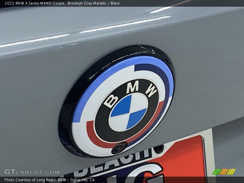 Brooklyn Gray Metallic / Black 2023 BMW 4 Series M440i Coupe