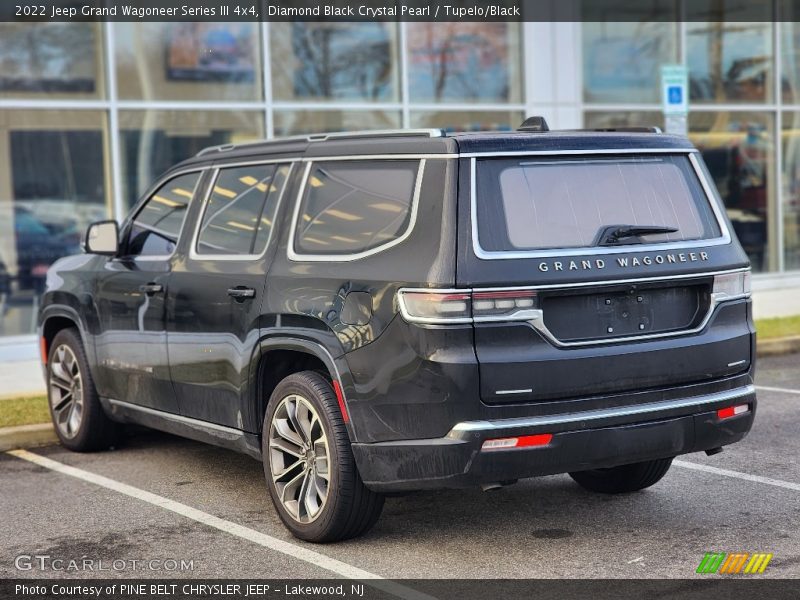 Diamond Black Crystal Pearl / Tupelo/Black 2022 Jeep Grand Wagoneer Series III 4x4