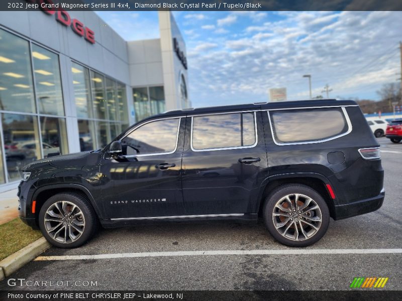 Diamond Black Crystal Pearl / Tupelo/Black 2022 Jeep Grand Wagoneer Series III 4x4