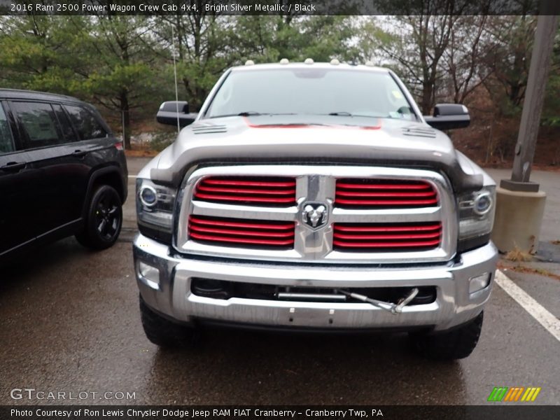 Bright Silver Metallic / Black 2016 Ram 2500 Power Wagon Crew Cab 4x4