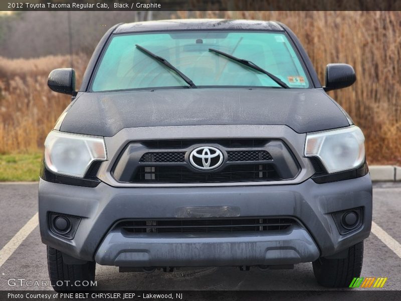 Black / Graphite 2012 Toyota Tacoma Regular Cab