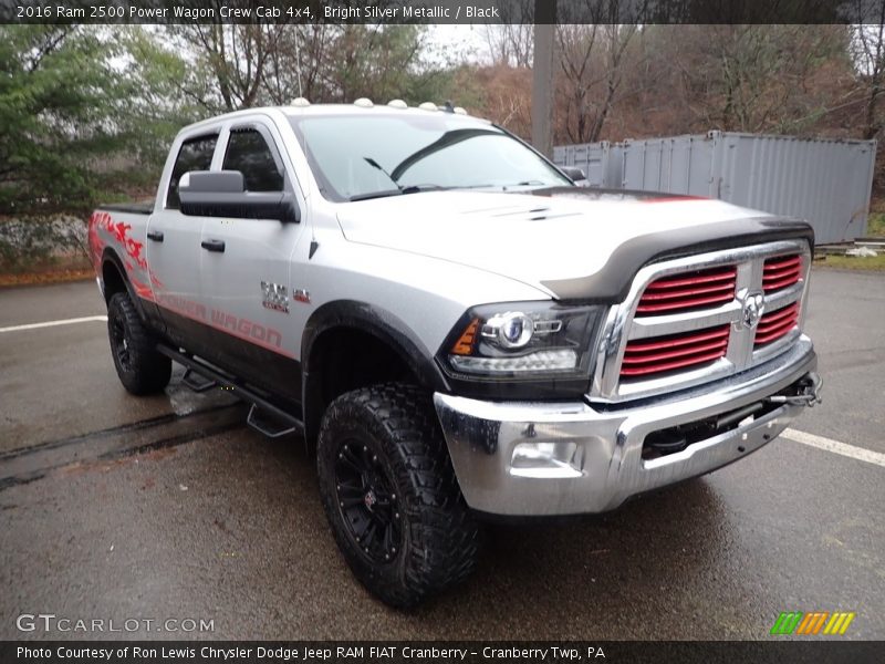 Bright Silver Metallic / Black 2016 Ram 2500 Power Wagon Crew Cab 4x4