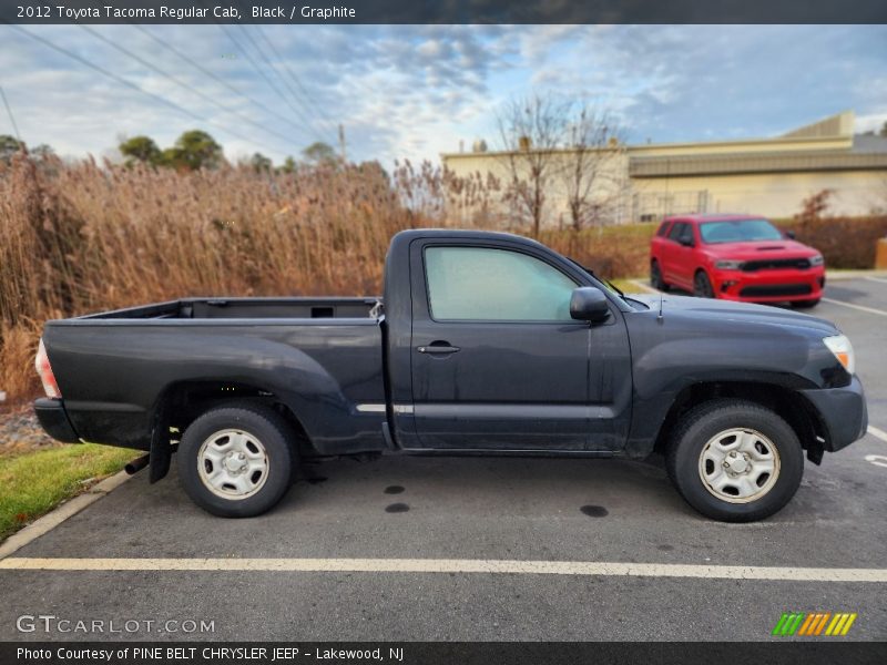 Black / Graphite 2012 Toyota Tacoma Regular Cab