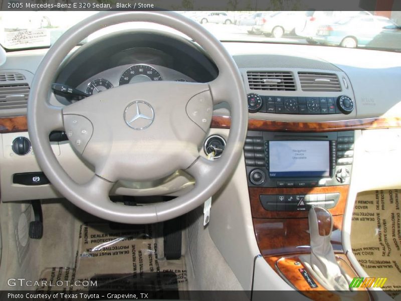 Black / Stone 2005 Mercedes-Benz E 320 Sedan