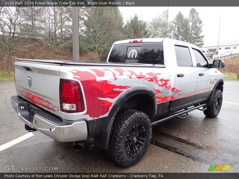 Bright Silver Metallic / Black 2016 Ram 2500 Power Wagon Crew Cab 4x4