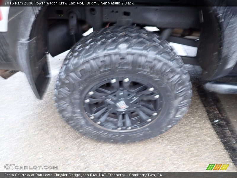 Bright Silver Metallic / Black 2016 Ram 2500 Power Wagon Crew Cab 4x4
