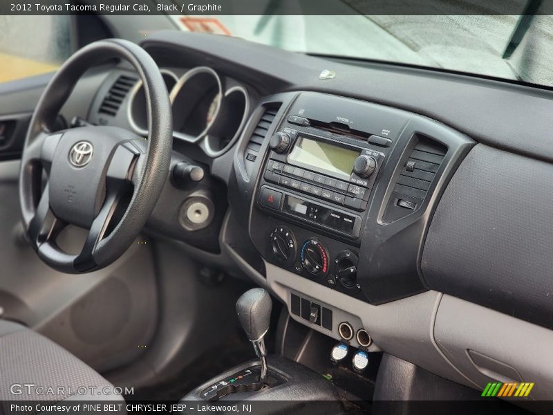 Black / Graphite 2012 Toyota Tacoma Regular Cab