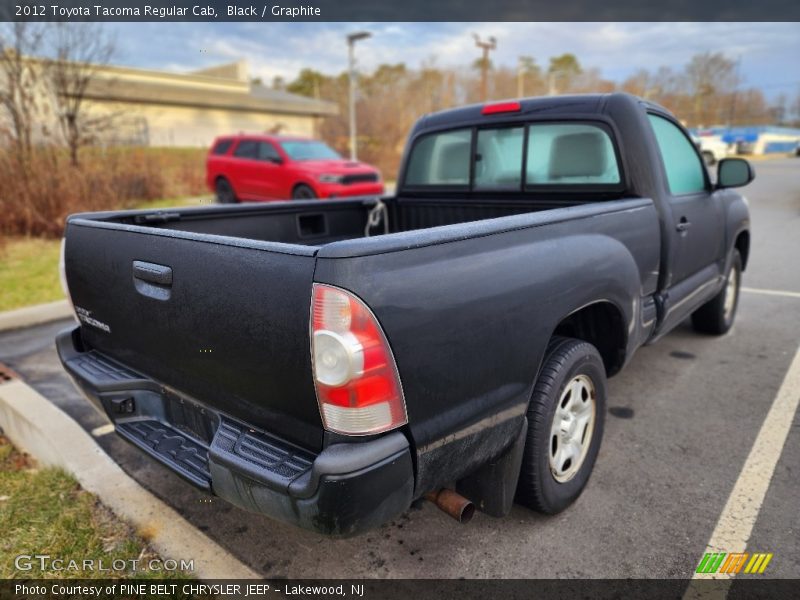 Black / Graphite 2012 Toyota Tacoma Regular Cab