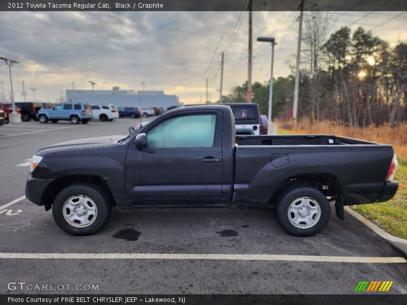 Black / Graphite 2012 Toyota Tacoma Regular Cab