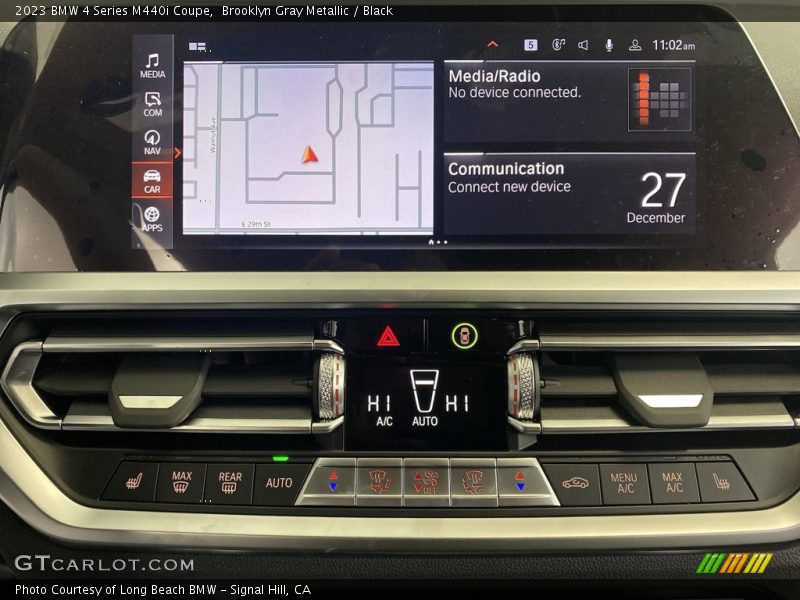 Navigation of 2023 4 Series M440i Coupe