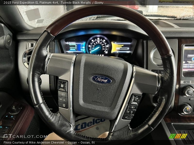 Tuxedo Black Metallic / Ebony 2015 Ford Expedition EL Platinum 4x4