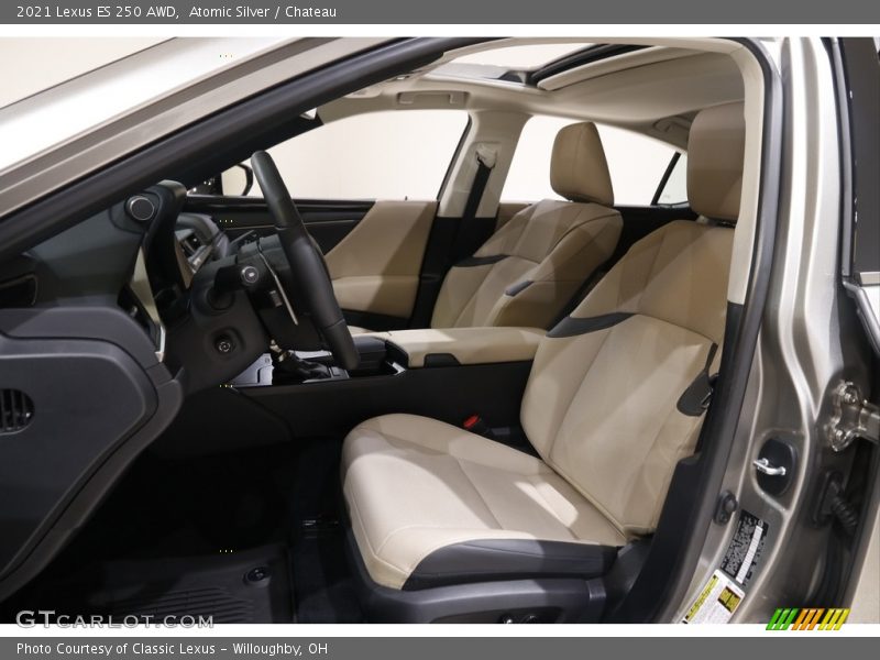Front Seat of 2021 ES 250 AWD