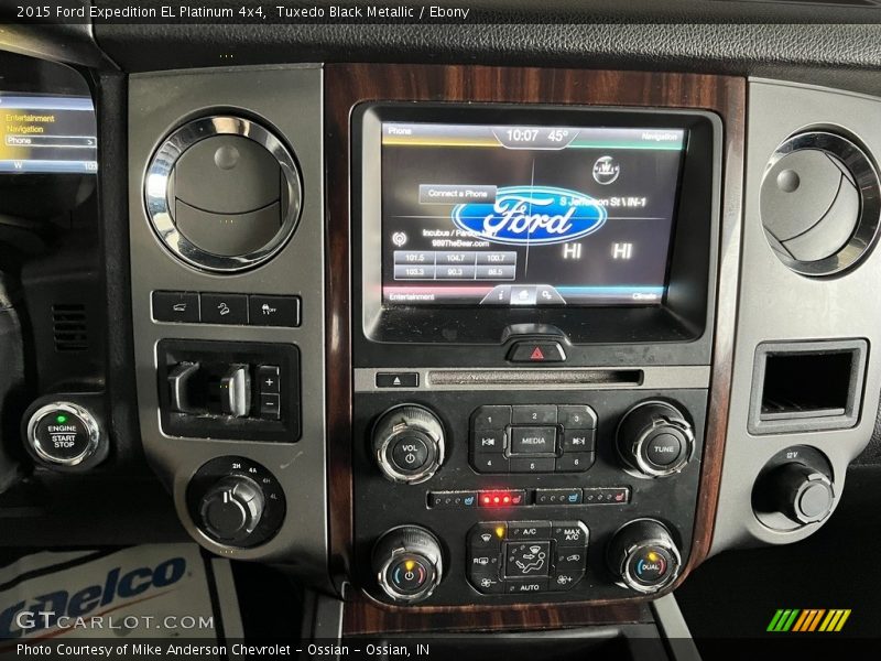 Tuxedo Black Metallic / Ebony 2015 Ford Expedition EL Platinum 4x4