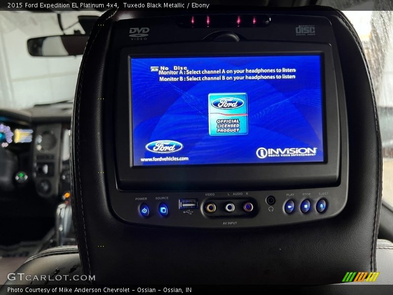 Tuxedo Black Metallic / Ebony 2015 Ford Expedition EL Platinum 4x4