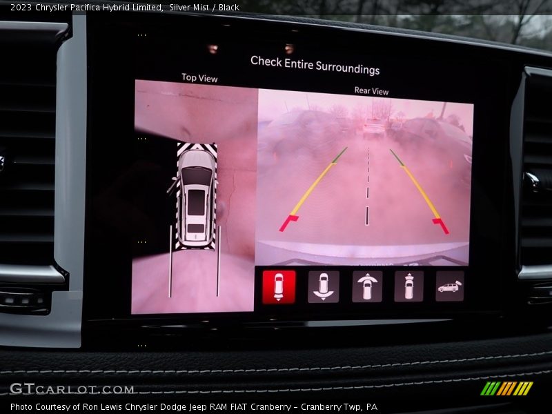 Silver Mist / Black 2023 Chrysler Pacifica Hybrid Limited