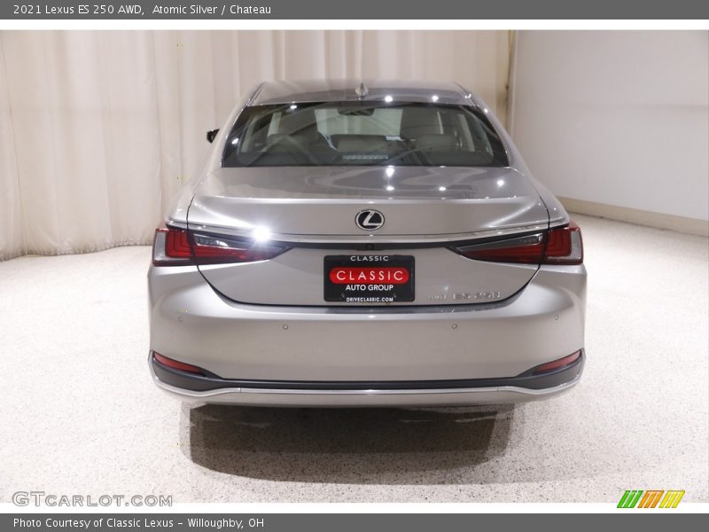 Atomic Silver / Chateau 2021 Lexus ES 250 AWD