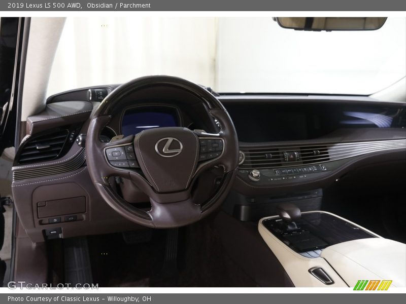 Dashboard of 2019 LS 500 AWD