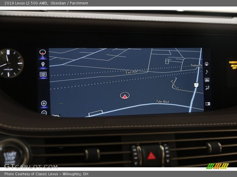 Navigation of 2019 LS 500 AWD