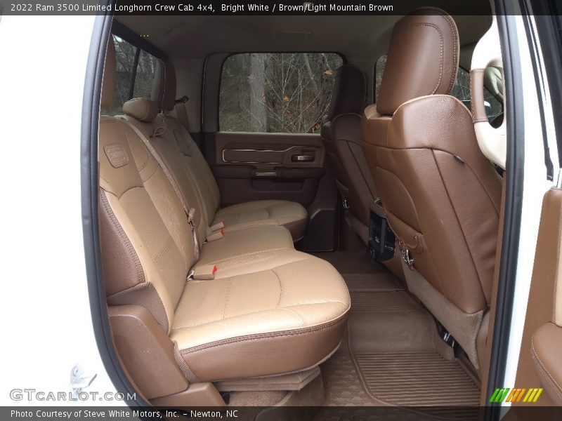 Rear Seat of 2022 3500 Limited Longhorn Crew Cab 4x4