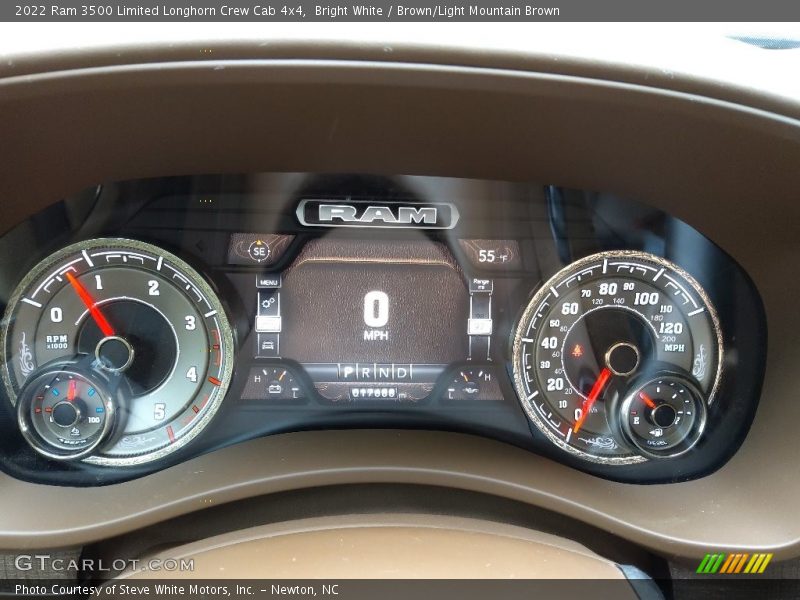  2022 3500 Limited Longhorn Crew Cab 4x4 Limited Longhorn Crew Cab 4x4 Gauges