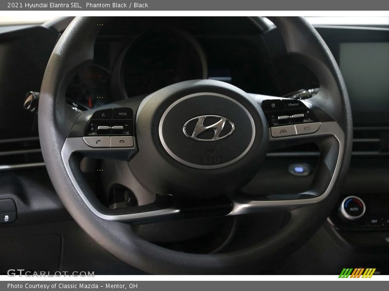Phantom Black / Black 2021 Hyundai Elantra SEL