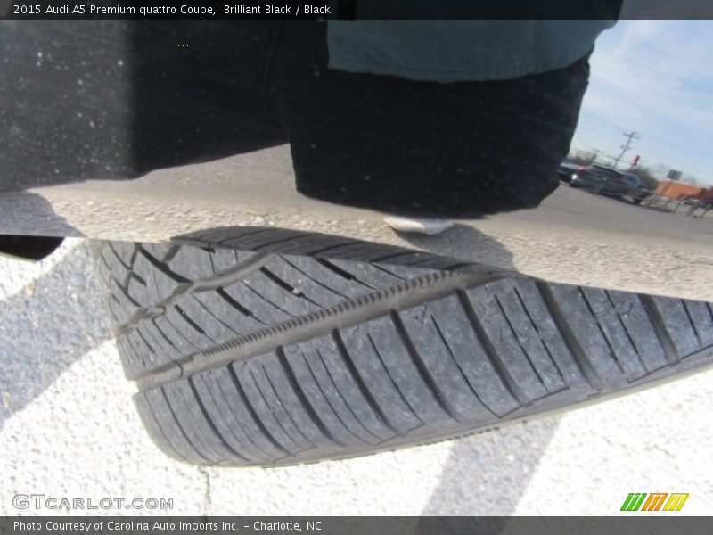 Brilliant Black / Black 2015 Audi A5 Premium quattro Coupe