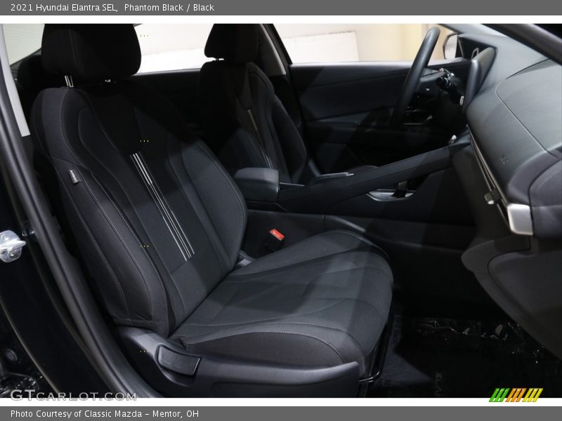 Phantom Black / Black 2021 Hyundai Elantra SEL