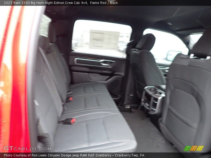 Flame Red / Black 2023 Ram 1500 Big Horn Night Edition Crew Cab 4x4