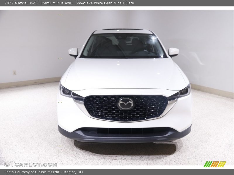Snowflake White Pearl Mica / Black 2022 Mazda CX-5 S Premium Plus AWD